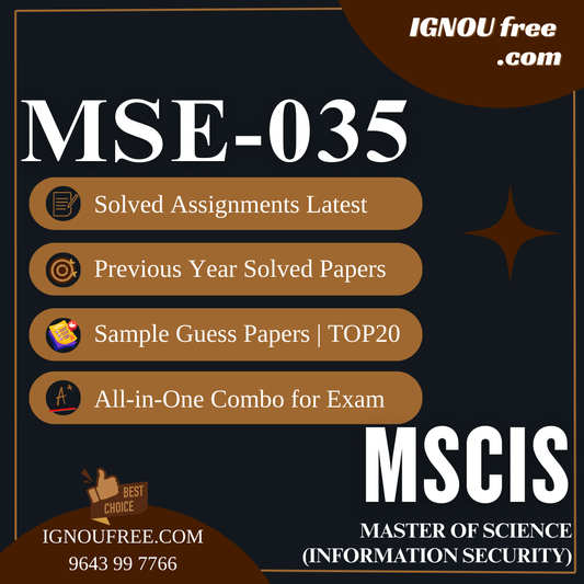 IGNOU MSE-035 | IoT Security – Solved Previous Year Papers, Assignment Support, Guess Papers & Top 20 Questions | Master of Science (Information Security)